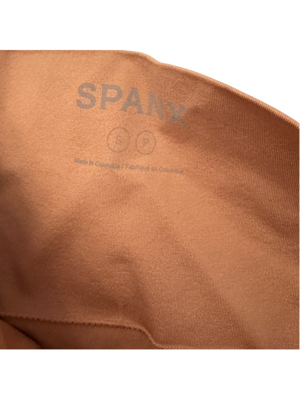 SPANX Seamless Boyshort Shapewear Women's Small Nude Mid-Thigh Shorts NWT - Picture 4 of 5